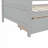 Twin Size Pine Wood Daybed with two Storage Drawers-289218387