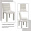 Ensemble de 2 chaises d'appoint Hettie Boucle