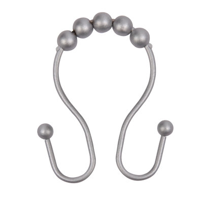 Aluminum Rust Resistant Shower Curtain Hook