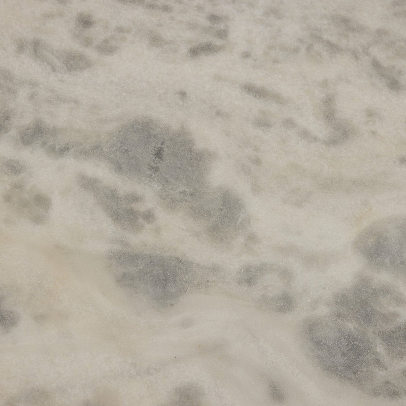 Roberta Coffee Table-Sandblasted White Marble