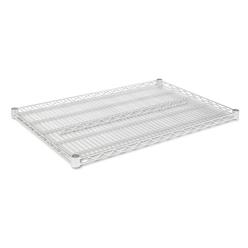 Silver 36" x 24" Industrial Wire Shelving Extra Shelves
