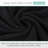 Willow 6 Pieces Towel Set – 100% Combed Cotton, Premium Quality 630 GSM, Black, Ultra-Soft & Highly Absorbent (6 Bath Towels)-828768443-828768424