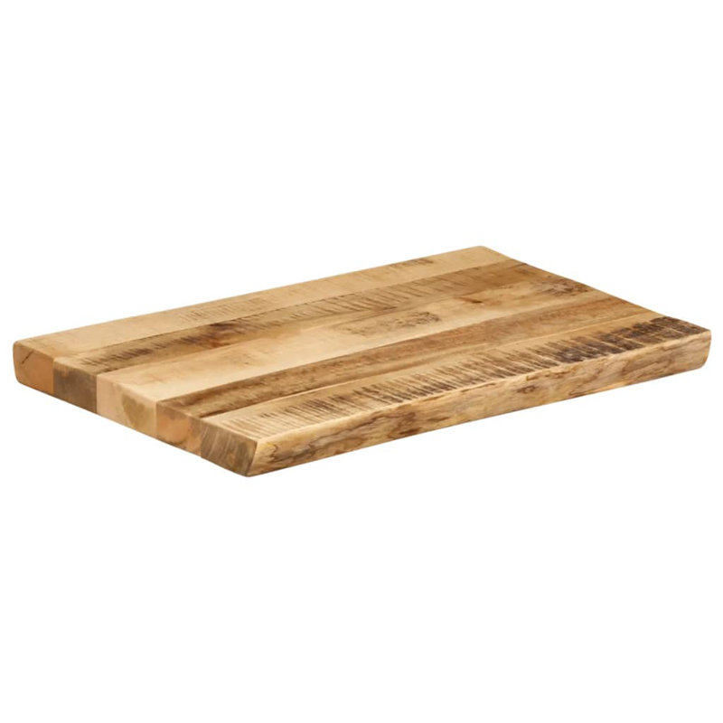 Solid Wood Table Top, 2.5cm H x 60cm W x 40cm D