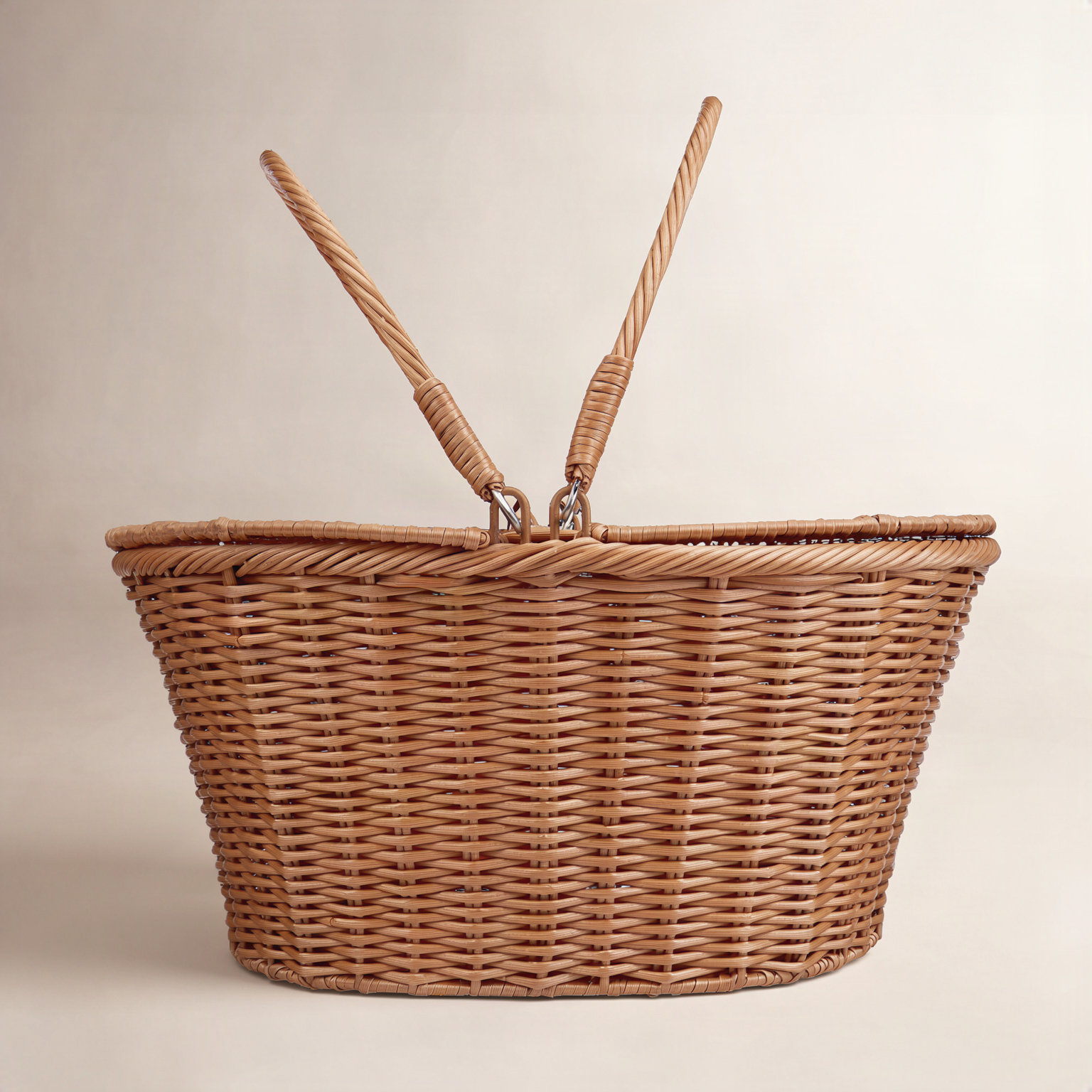 Bay Isle Home™ Poly-Wicker Picnic Basket
