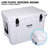 VEVOR 65 Quarts Ice Chest in White