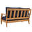 Clairmont Teakwood Patio Loveseat-1187069196