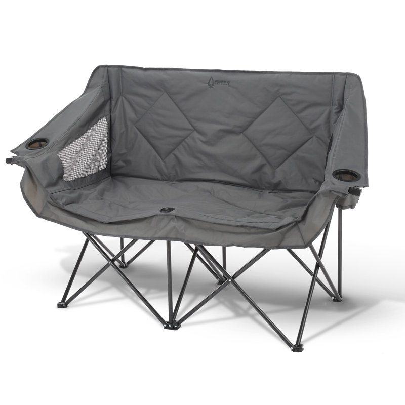 Folding Camping Chair, Gray