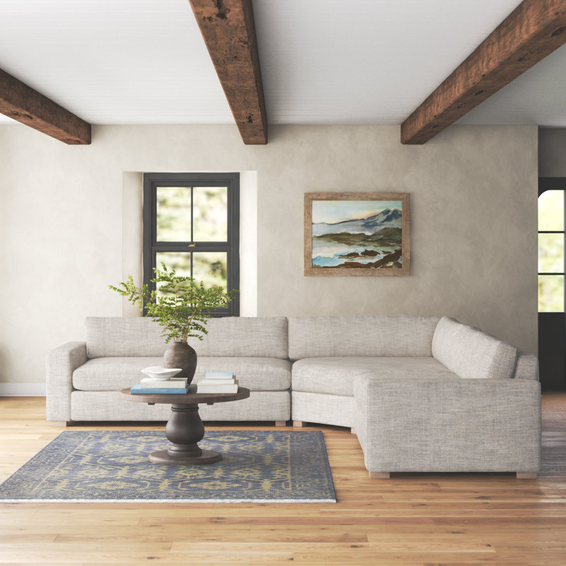 Olney Upholstered L-Shaped Sectional Symmetrical