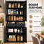 Armoire de cuisine multifonctionnelle de 66 pouces avec 4 portes, 3 tablettes réglables, 2 armoires et 1 tiroir Jassi-770412153