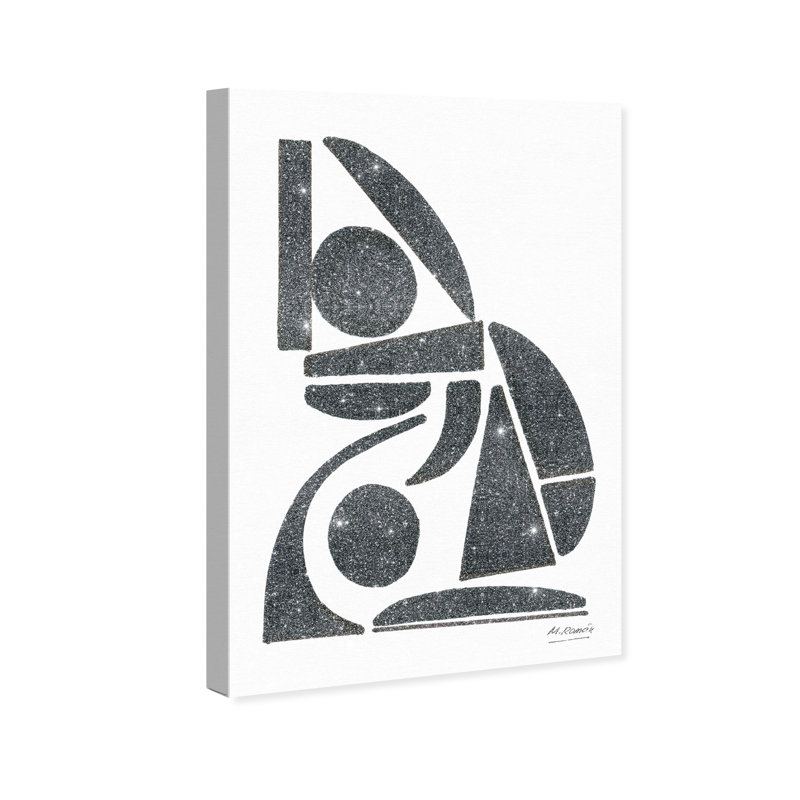 Manuel Roman - Abstracto Print by Oliver Gal, 15"H x 10"W, Gallery Wrapped