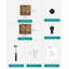 6 Pair Stackable Shoe Storage Cabinet