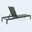 Ensemble de 2 chaises longues inclinables en aluminium avec dossier réglable pour chaise longue d'une capacité de 400 lb