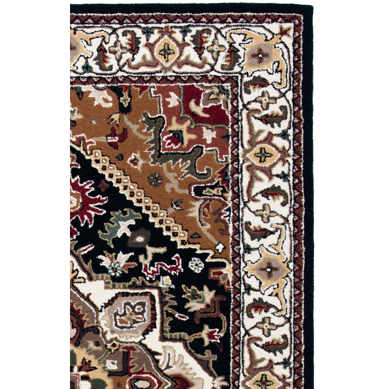 Tapis oriental en laine touffeté à la main Heritage, Rectangulaire 3 pi x 5 pi