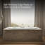 Underscore Oval 72-In X 42-In Heated Bubblemassage Air Bath With Whirlpool, Center Drain-1393785259