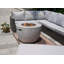 Ensemble de conversation modulaire de huit articles avec coussins