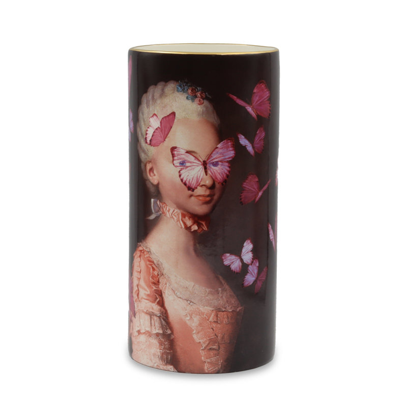 Aubusson Handmade Ceramic Vase