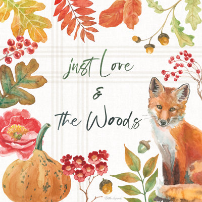 «Wooded Harvest VII» par Beth Grove - reproduction imprimée
