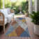 Aquaisha Washable Geometric Indoor / Outdoor Rug