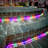 Tupkee Rope Light Warm Clear - 24 Feet (7.3 m), for Indoor and Outdoor use - 10MM Diameter - 288 Clear Incandescent Long Life Bulbs Decorative Rope Tube Lights - Pack of 2-1788855397