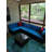 Floral Blue & Green Indoor/Outdoor Area Rug - UV Resistant, Reversible-1300420756