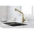 High Arc Pull Down Sink Faucet In Gold And Stainless - Versatile Stream Spray Options Pull-Out Kitchen Usage For Different Needs-560066564