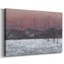 «Sunset Snowfall II», toile tendue avec châssis-927292601