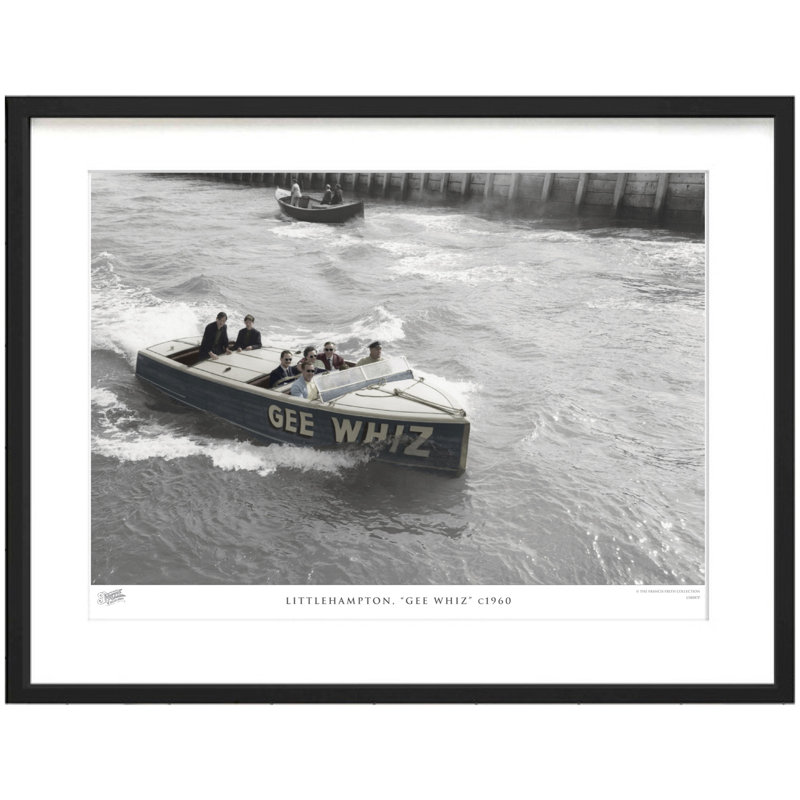 Littlehampton, Gee Whiz" C1960 by Francis Frith - Single Picture Frame Print, 40cm H x 50cm W x 2.3cm D