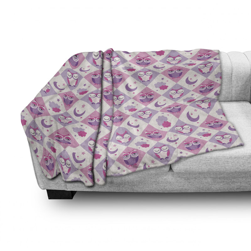 Hand Woven Throw Blanket, 70" W x 90" L
