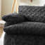 Chaise paresseuse à compression complète avec pivot à 360 degrés et courbe ergonomique, velours côtelé de haute qualité, noir, profondeur de 43,66 po, largeur de 40,39 po, pour les jeux de loisir
