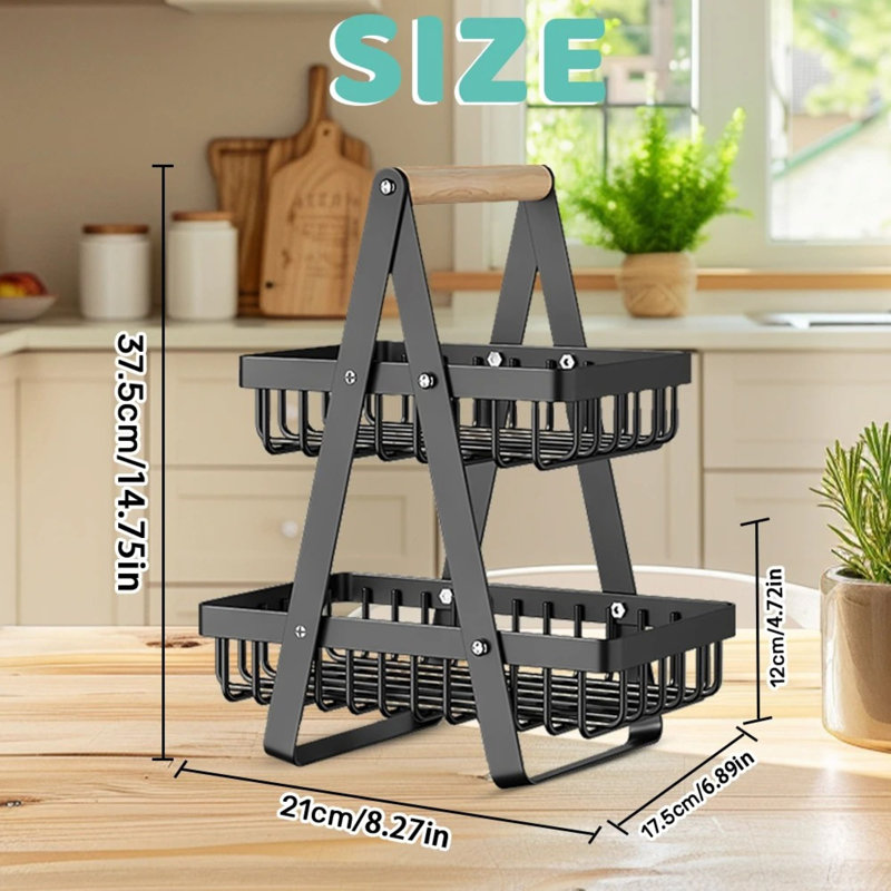 Rebrilliant Steel Decorative Basket