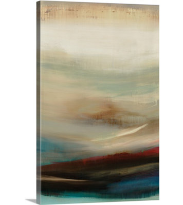 Teutopolis 'The Manor' by Sarah Stockstill Painting Print on Canvas