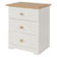 3 Drawer Bedside Table