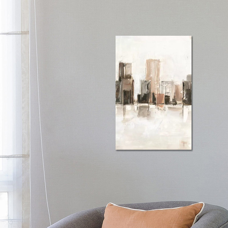 «Metropolitan Vista II» par Ethan Harper - reproduction d'art, H 26 po x l 18 po x 1,5 po, Pas de tapis, Toile tendue