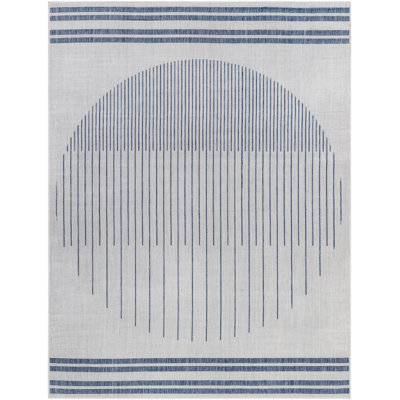 Tapis intérieur / extérieur en polypropylène tissé à la machine Aneris
