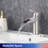 Single Hole Bathroom Faucet with Drain Assembly-63230162