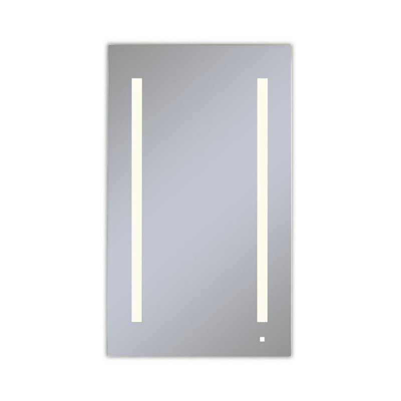 Armoire à pharmacie à fixation en surface AiO avec 3 tablettes réglables, Gauche, H 39,375 po x l 23,25 po x P 4,625 po