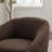 Lessley Modern Upholstered Accent Chair, 360° Swivel-1787173333