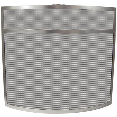 Buckton 1 Panel Steel Fireplace Screen