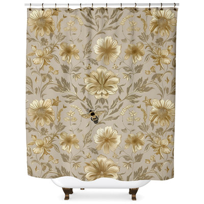 Kloman Floral Shower Curtain