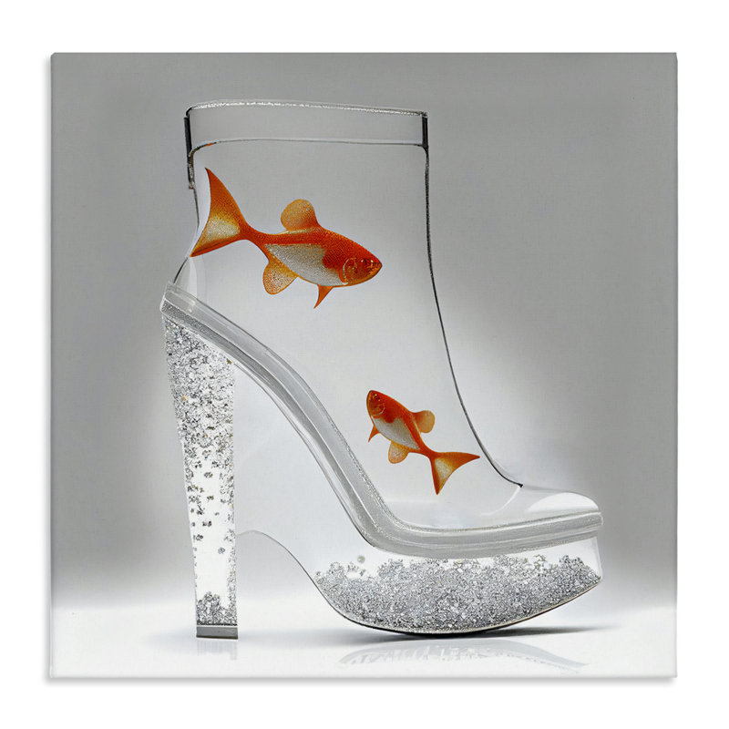 Toile de démarrage Sparkle Fish, design par Sasha, H 36 po x l 36 po
