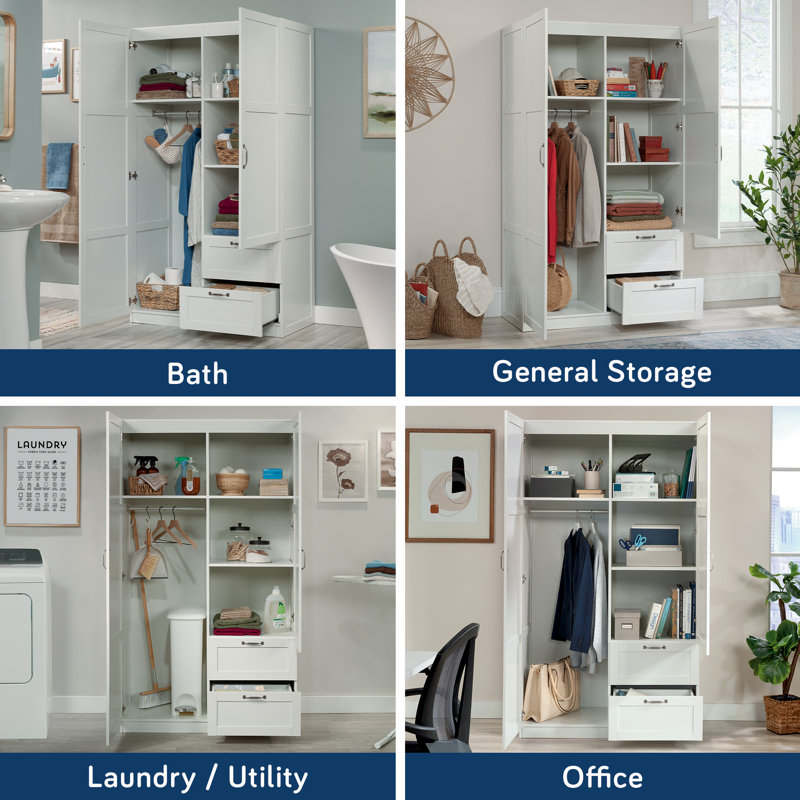 Lott Armoire, White