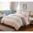 9 Piece Percale Comforter Set Blush