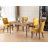 Furniture,Ultra Side Dining Chair,Thickened Fabric Chairs With Neutrally Toned Solid Wood Legs,Bronze Nail Head,Set Of 2-1100300176