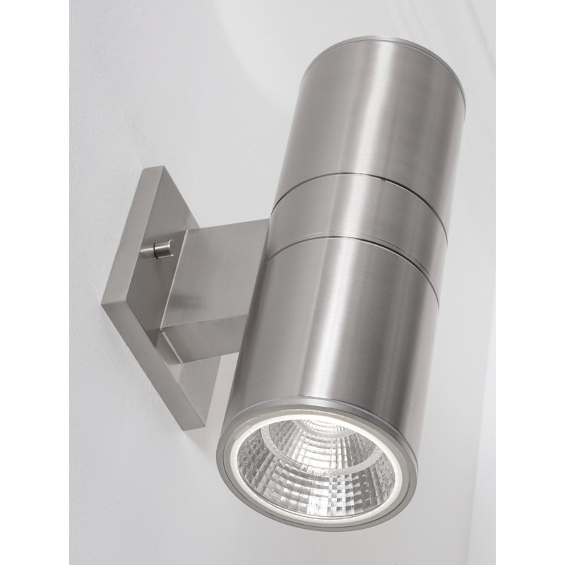 Lumières murales en aluminium Kazuha, Nickel satiné