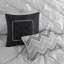 7 Piece Tufted Comforter Set Grey King