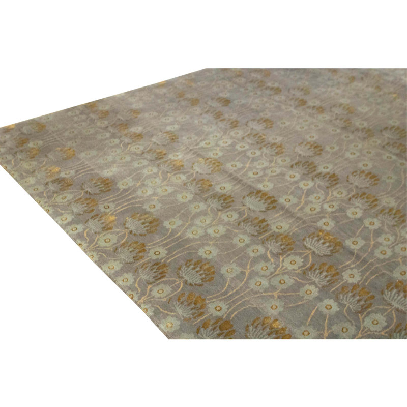 Hand Knotted Floral Indoor Rug