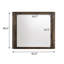 Miroir, noyer rustique