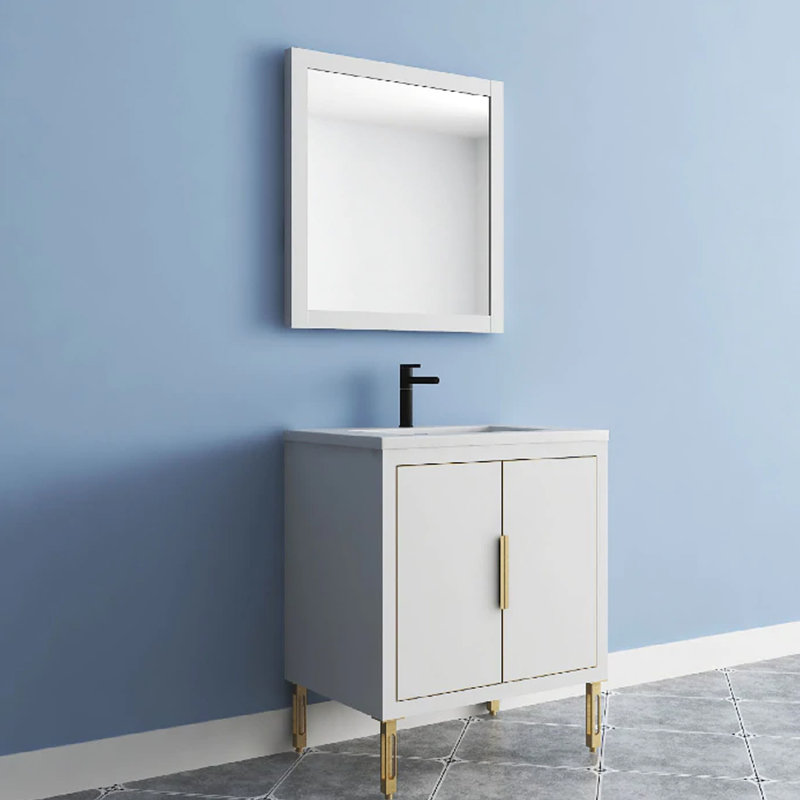 29.56'' Single Bathroom Vanity with Top