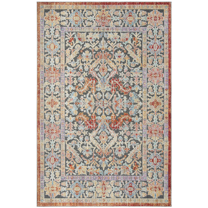 Tapis oriental Younes Provance Performance, Rectangle 5 pi 3 po x 7 pi 6 po