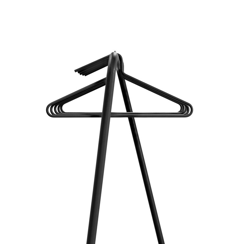HANG-ON Steel Standard Hanger, Black